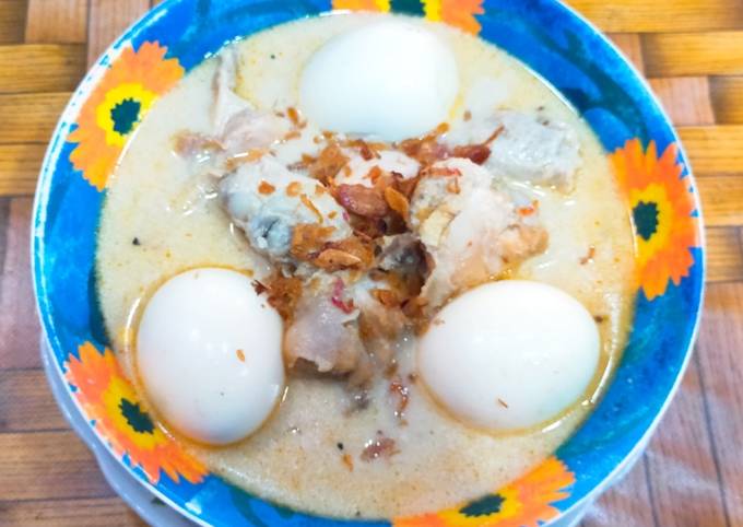 Resep Opor Ayam Kuah Putih Oleh Endah Mrp Cookpad