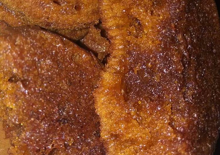 step by step bikin Bolu caramel teplon yang kenyang