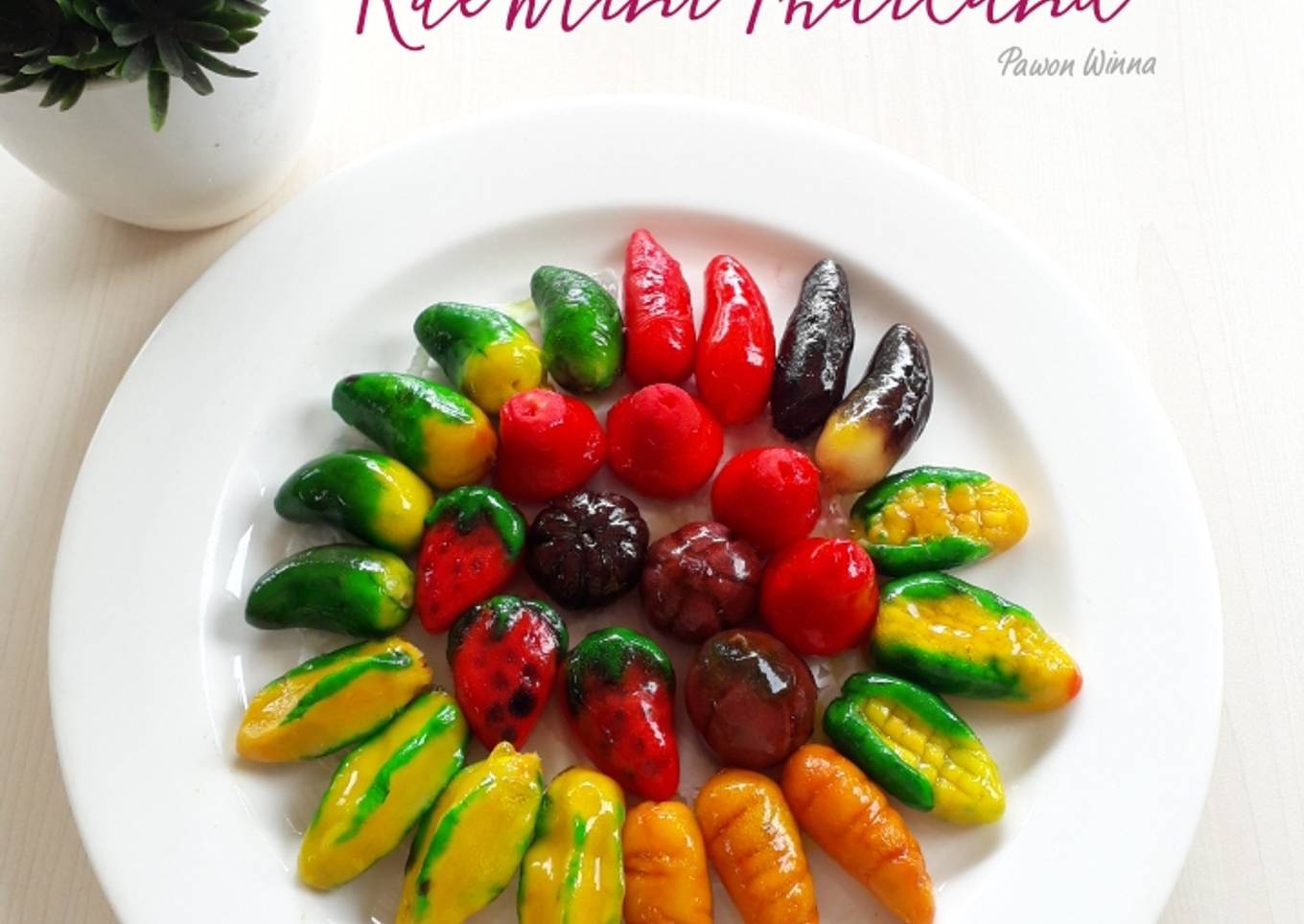 256.Kue Buah mini Thailand