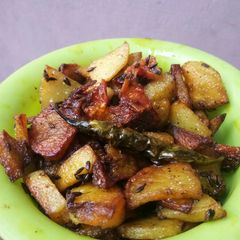 A picture of Potato-Tomato Fried.