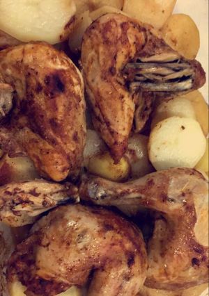 صورة لوصفة صينية دجاج بلبطاطس