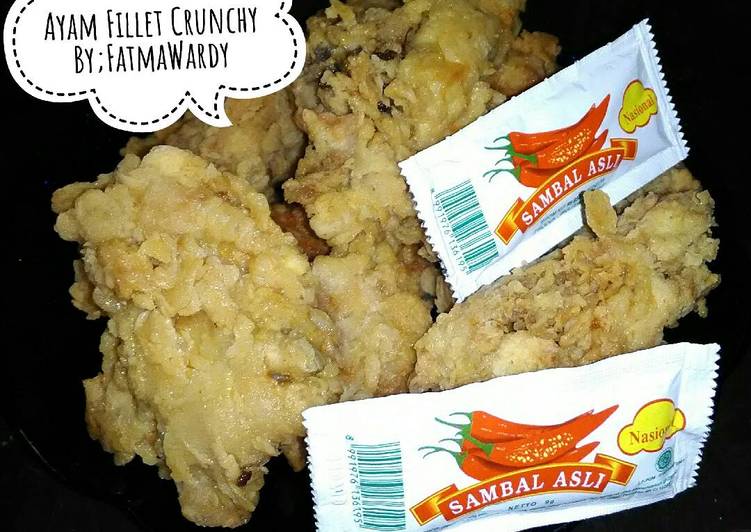 Bagaimana Memasak Ayam Fillet Crunchy Anti Gagal