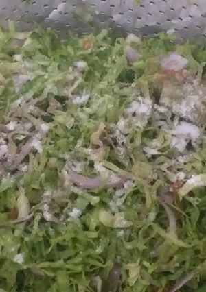 A picture of Lettuce kachumbari#authors marathon.