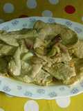 Filetes de lomo de cerdo en salsa al whisky