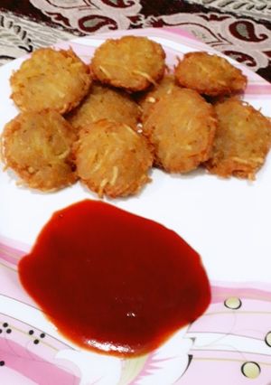 A picture of Potato Hash Browns(iftar special).