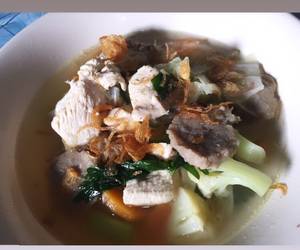 Resep Mudah Sop ayam bakso tanpa MSG Yummy Mantul Resep Mudah Sop ayam bakso tanpa MSG Yummy Mantul