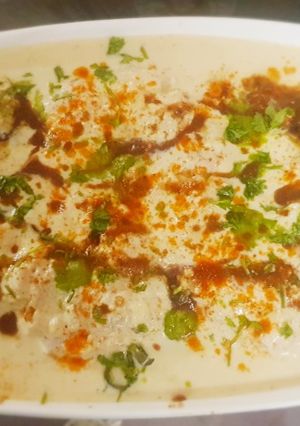 A picture of Instant dahi vada.