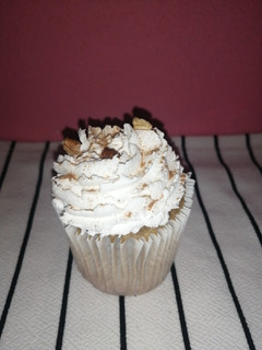 Una foto de Muffins de manzana y canela