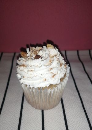 Una foto de Muffins de manzana y canela