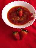 Strawberry compote
