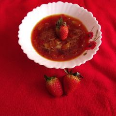 Strawberry compote A picture of Strawberry compote.