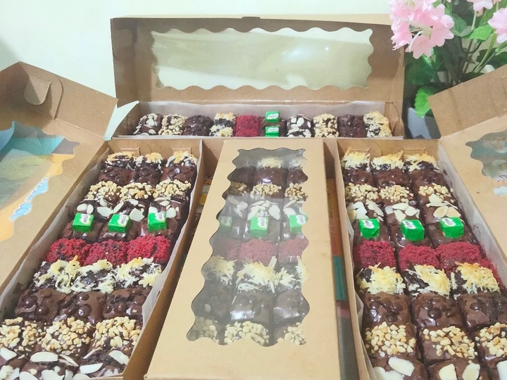 Langkah Mudah untuk Menyiapkan Resep Fudgy brownies shiny crust yang Bikin Ngiler Anti Ribet, Bisa Manjain Lidah