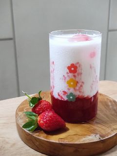 Foto resep Korean Strawberry Milk