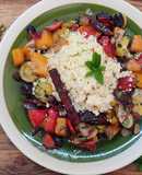 Cuscús vegetariano al limón