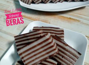 Foto resep Kue Lapis Tepung Beras