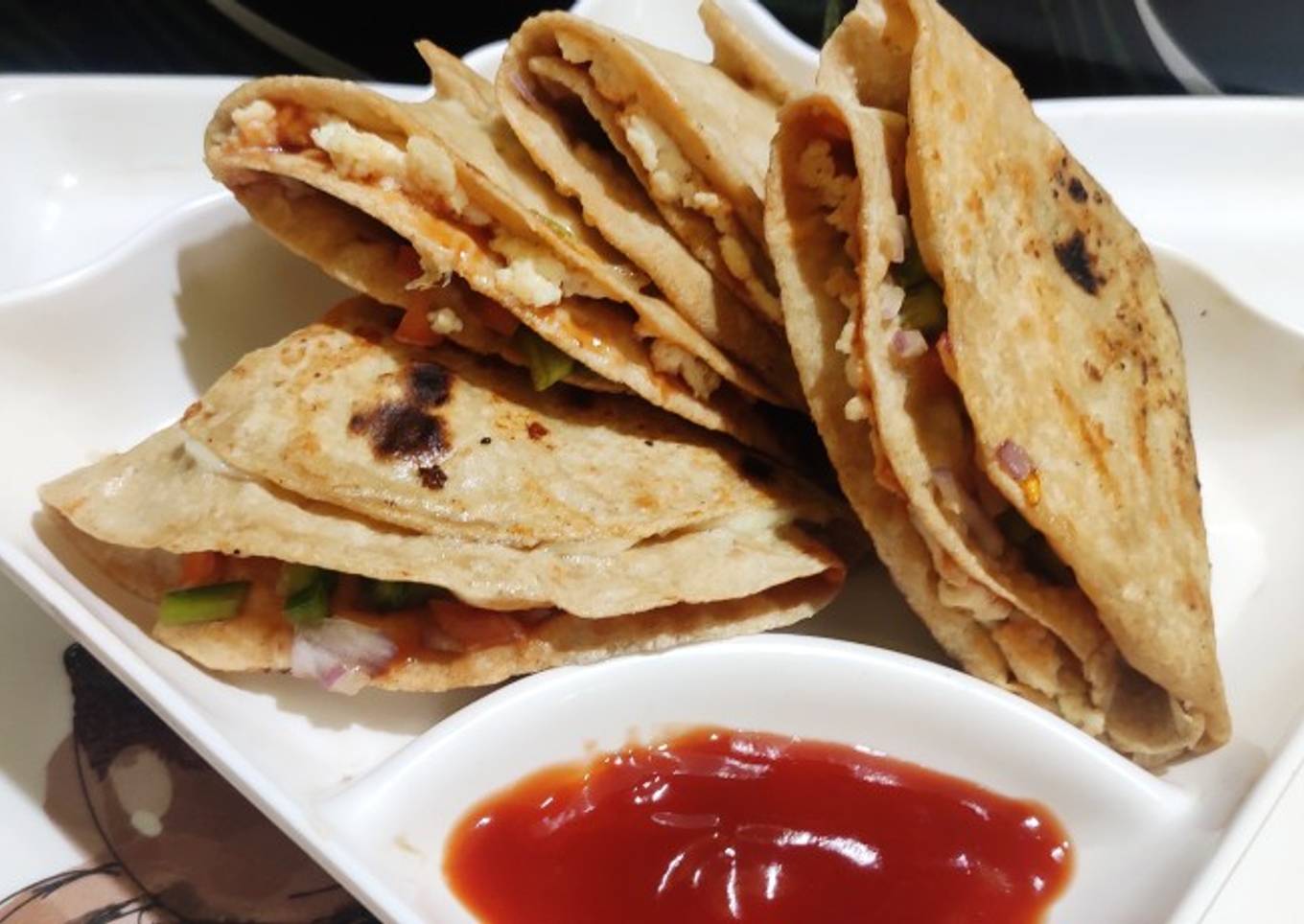 Roti Pizza Wrap