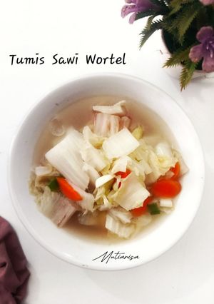 Foto resep Tumis Sawi Wortel