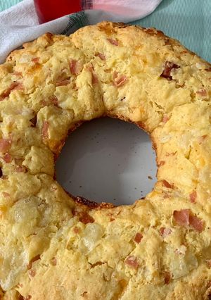 A picture of Savory Yogurt Bundt Cake.