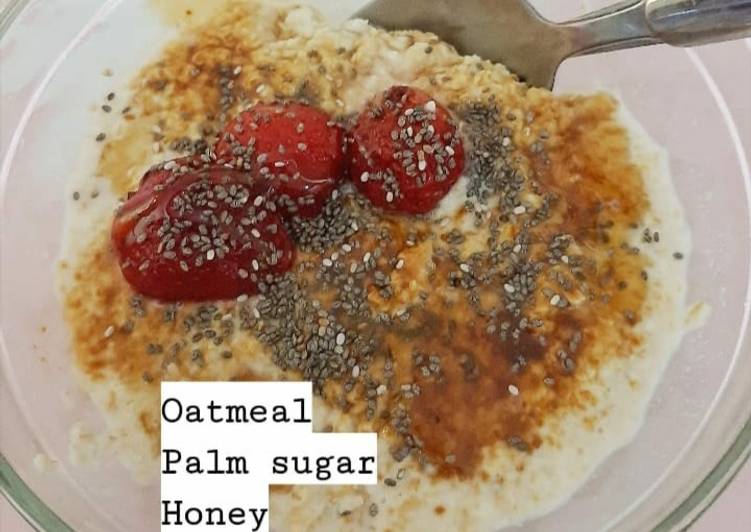 Resep Oatmeal JSR 🍓 yang Enak Banget