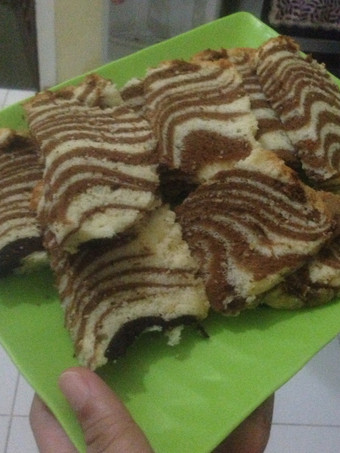 Cara Membuat Bolu Zebra Putih Telur Untuk Jualan