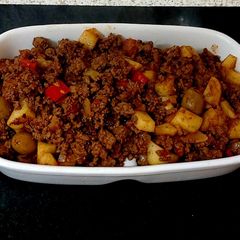 A picture of Cuban Beef Picadillo.
