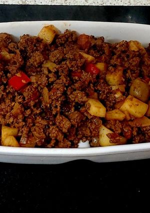 A picture of Cuban Beef Picadillo.