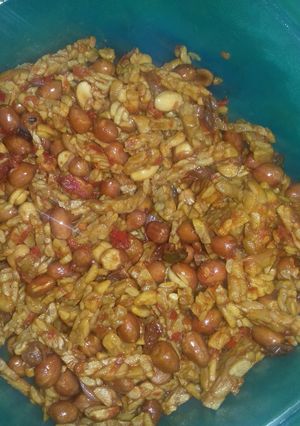 Foto resep Kering tempe kacang renyah