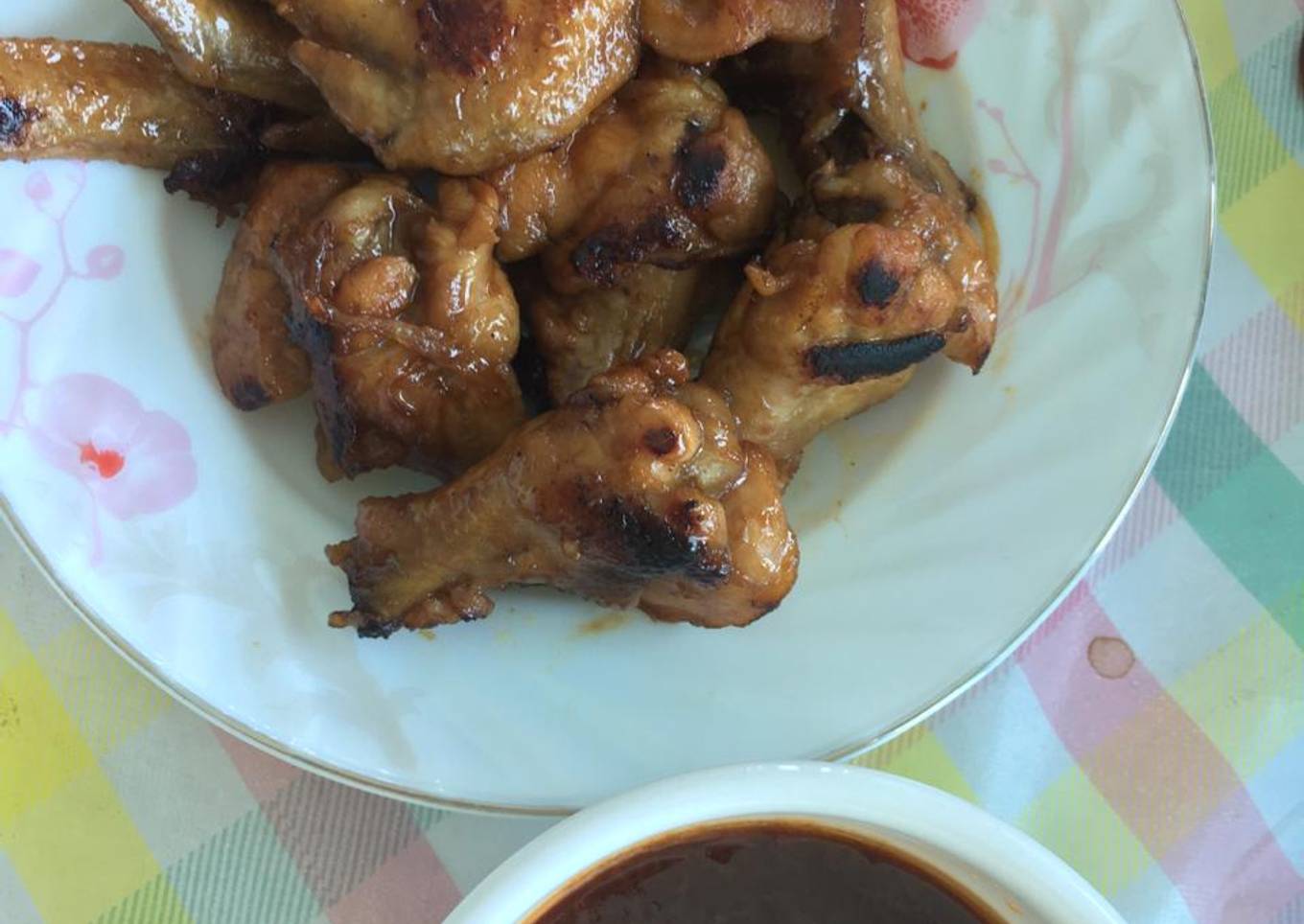 Sayap ayam Bakar Madu Mudah & Enak (pakai wajan anti lengket)