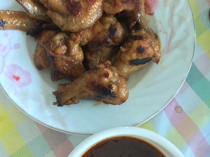 Langkah Gampang Membuat Resep Sayap ayam Bakar Madu Mudah &amp;amp; Enak (pakai wajan anti lengket) yang Bikin Ngiler Anti Ribet, Menggugah Selera