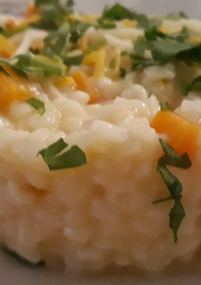 Una foto de Risotto de Calabaza al toque de jengibre
