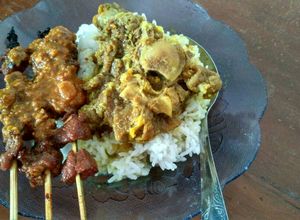 Foto resep Sate gule kambing madura#kita berbagi