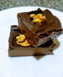 Brownie vegano con Plátano y Batata
