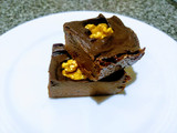 Brownie vegano con Plátano y Batata