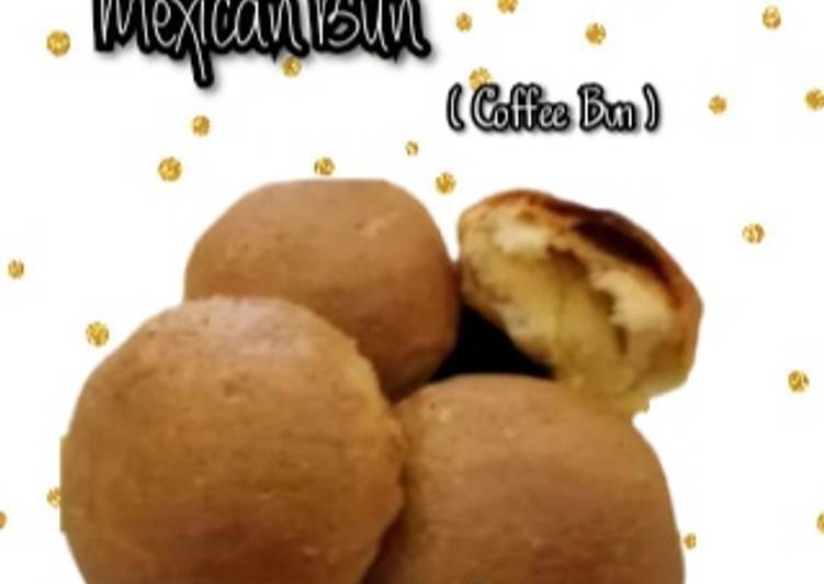 Resep Mexican Bun atau Coffee Bun yang Bikin Ngiler