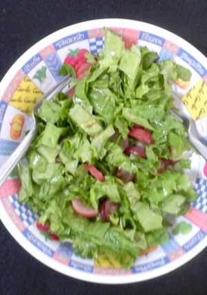 Una foto de Ensalada con Aderezo de Miel (La Cierva Blanca)