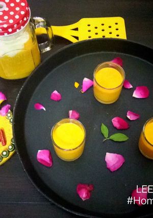 A picture of Mango phirni.