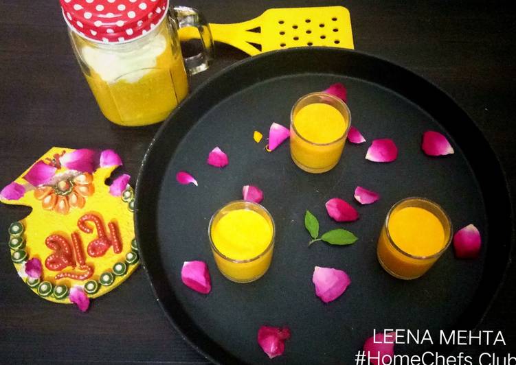 Recipe of Ultimate Mango phirni