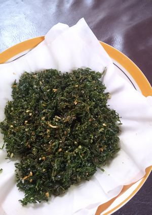 Foto resep Kailan 2 rasa / yin yang kailan (kering)