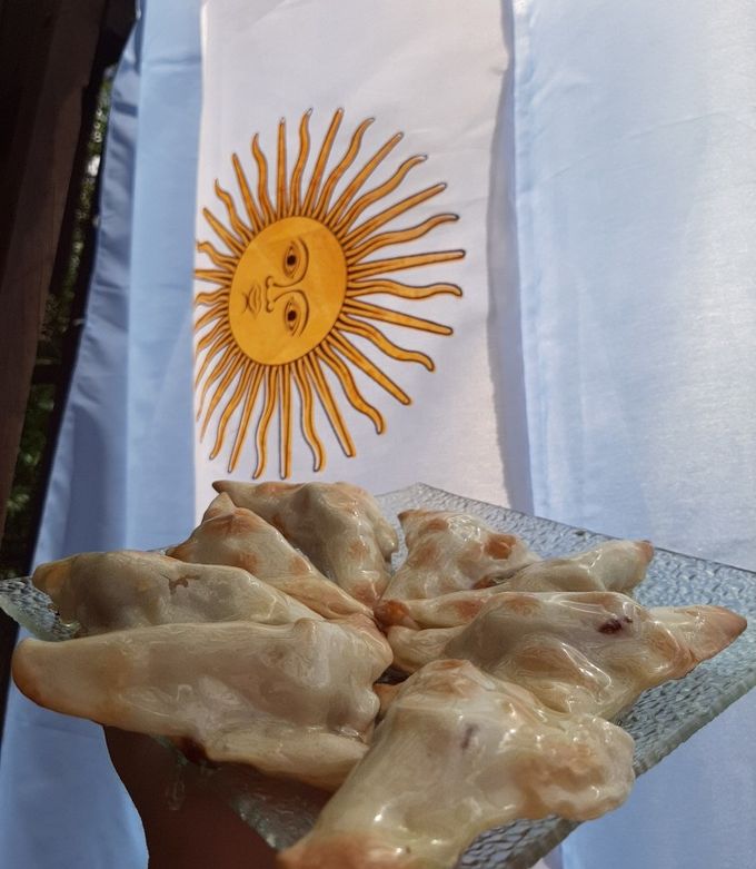Una foto de Pañuelitos de membrillo con almíbar