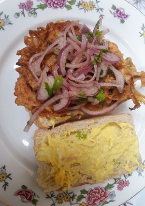 Una foto de Pan con Pejerrey 🇵🇪