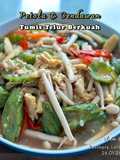 Petola & Cendawan Shimeji Tumis Berkuah Telur