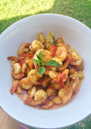 Foto resep Udang Kentang Balado