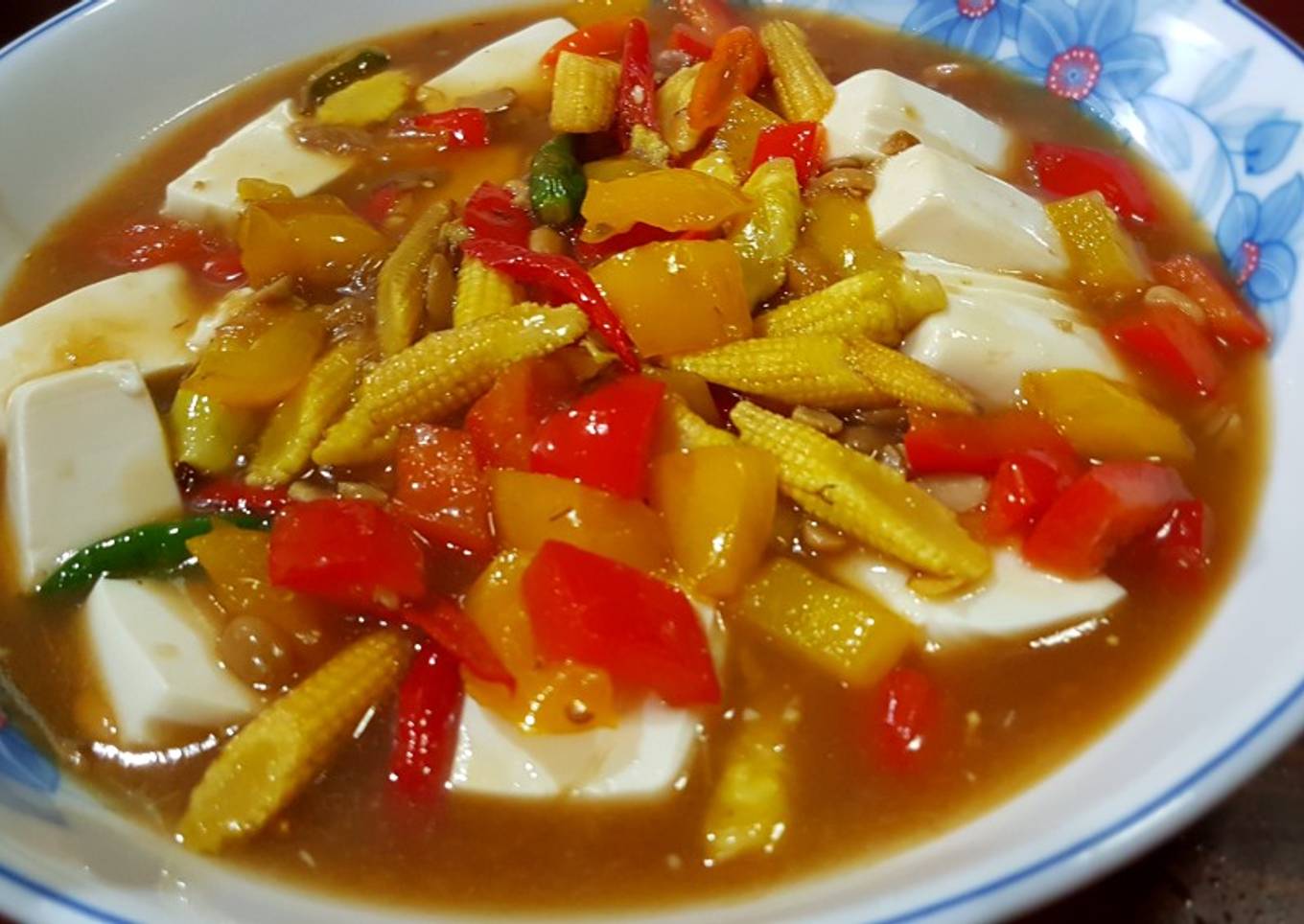 Vegetarian Tauco Tofu