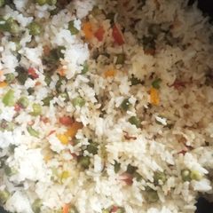 A picture of Vegetable rice.