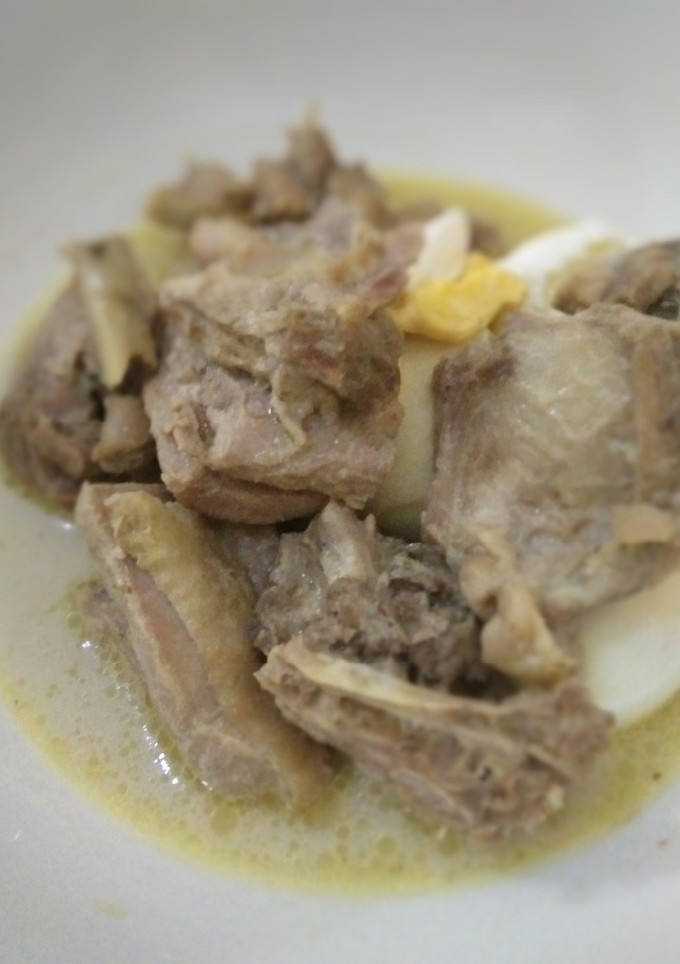 Foto resep Opor ayam telur