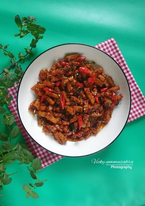 Foto resep Oseng Tempe Daun Jeruk