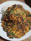Tortilla de verdura con pollo