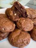 Double Double chocolate chips cookies