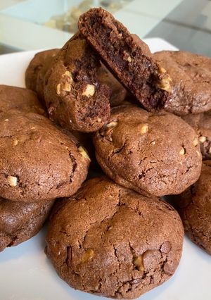 Una foto de Double Double chocolate chips cookies