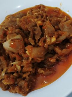 Foto resep Daging Asam Manis Pedas